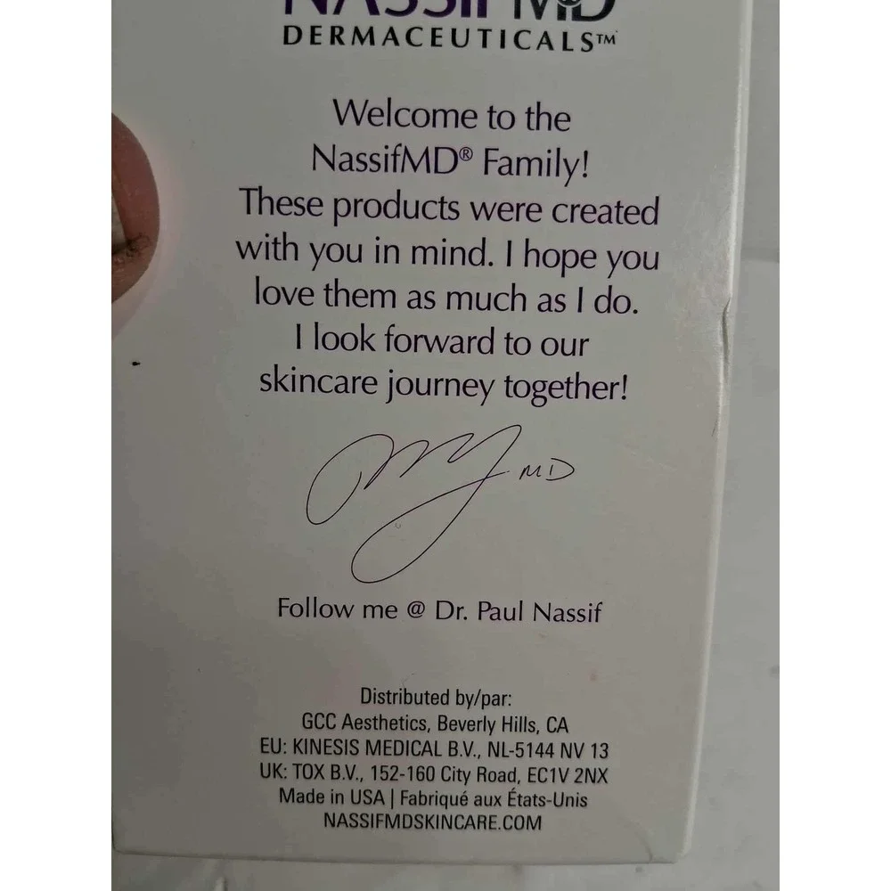 NassifMD Dermaceuticals Nightly Restorative Serum‎ 4X Antioxidant Complex 60 ml